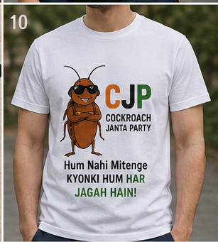 cockroach party special t shirt